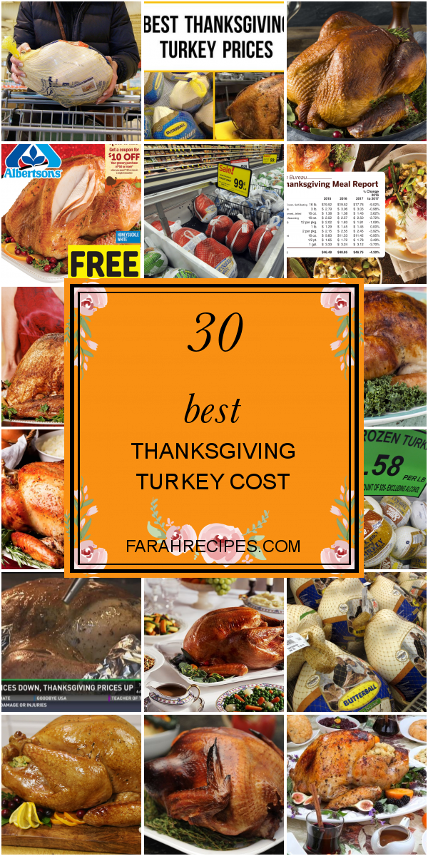 30 Best Thanksgiving Turkey Cost - Most Popular Ideas of All Time